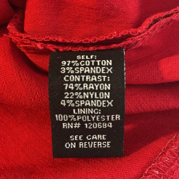 torrid Plus Size 14 Red Animal Print Sleeveless Cocktail Dress 3212 - Picture 10 of 11